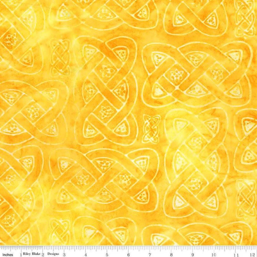 Expressions Batiks A Touch of Celtic Dandelion – Riley Blake Designs – Fabric by