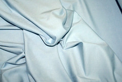 5m Lots – BABY BLUE Viscose Elastane Jersey Fabric, Excellent Stretch, Fine Rib