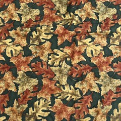 SSI Debbie Mumm Flannel Fall Leaves – 1 Yard- Vintage Rare