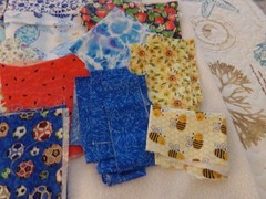 Assorted Fabric Scrap Remnants – 1 Pound+ for Quilting- Crumb Quilts – Lot#3