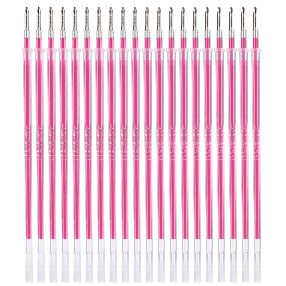 Pssopp 100pcs Red Heat Erasable Pens Refill Fabric High Temperature Default