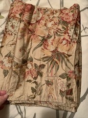 ralph lauren Guinevere 15 X 502” Fabric Piece Remnant Crafters, Finished Ends