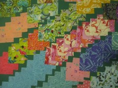 Cotton Quilt Fabric Lot of 85 Squares 3 1/2″ Tula Pink Various Prints