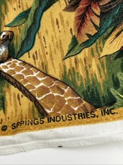 Yards Springs Industries Jungle Safari Print Animals Cotton Fabric 72” L x 45” W
