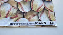Baseball Fabric – 100% Cotton 1 1/4 Yards x 44″ – JoAnn Fabrics