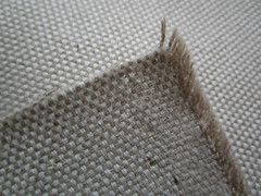 Holly Hunt 100% Solution Dyed Sunbrella Tan Beige Fabric BTYD minor issues