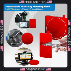4-Pack Double-Sided Adhesive Pads for Dash Cam Mounts Heat-Resistant