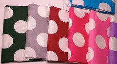 XL Polka Dot Fabric Bundle – 27 Fabrics – 1/2 Yard Each – Quilting Cotton