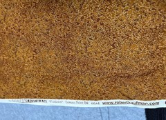 Robert Kaufman Fusion Gold & Brown 10″ x 42″ Cotton Fabric Quilting Crafts