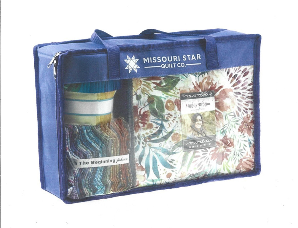 Missouri Star Zippered Storage Bag For Precuts and Special Projects Purple