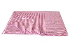 NO TARRIF CHARGES 100%✅ZK_315 Hand Block Print 100%Cotton Striped Fabric 7 Yard