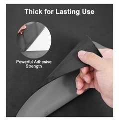 RadiantDecor Premium Black Suede Fabric Wrap-17 X 70-NEW IN ORIGINAL BOX