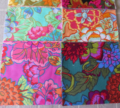 Kaffe Fassett CLOISONNE 6.5 inch squares GP46 original issue, 5 of each