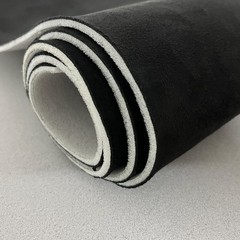 96″ x 60″ Black Suede Headliner Fabric with Foam for Car Roof Upholstery