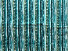AGF LEGENDARY~Pat Bravo~TURQUOISE~Oeko-Tex~RICKRACK~Lines Row~ART GALLERY FABRIC