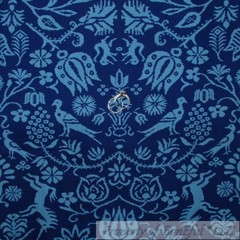 BonEful Fabric FQ Cotton Quilt Scenic Blue Sail Boat Water Ocean Fishing Dock US