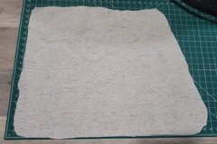 Upholstery Fabric Scrap 18 x 22 inches 1 Piece