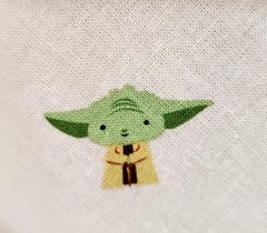 4.3 Yds Disney Star Wars Mandalorian Fabric Bundle Camelot Grogu Chibi Rare