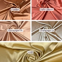 Premium Satin Charmeuse Fabric – 60” Wide for Bridal & Evening Wear