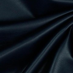 Stretchy Soft Faux Leather Fabric Material – NAVY