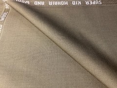 Vintage ‘88 Ormezzano 52% Mohair 48% Wool Olive Drab Italian Suiting 2.7m 280g/m