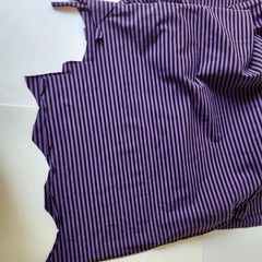 Vintage 4 Way Stretch Purple & Black Knit Fabric 2 Yards 64″ Wide Costume Knit