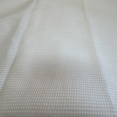 1 1/2 Yards X 44” White Fabric Cotton Blend Stored Sealed See My Other Listing