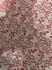 Hancock’s White Lace Fabric 54″ W Polyester French Floral New