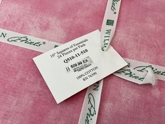 10 Karat Mini Gems Wilmington 24 ct Pinking of You Layer Cake Fabric Q510-11-510
