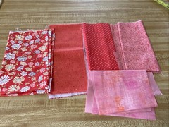 HUGE 21 Piece Fabric Scraps Beautiful Fabric Different Sizes All Cotton