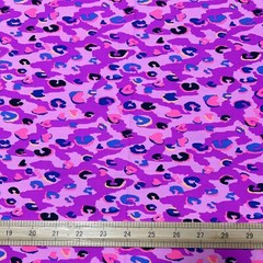 Lilly Pulitzer Cotton Poplin Fabric WILD FUCHSIA SPOTTED IN LOVE 36″ X 57″