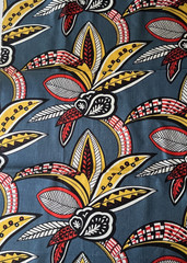Gaston Y Daniela Tanzania Azul Designer Fabric Remnant 24″x36″