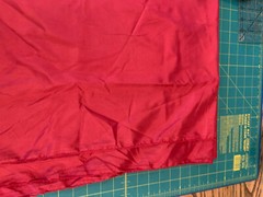 1 Yd X 58″ Red Silky Lining Fabric