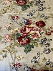 Moda Fabric South Hampton Pink Maroon ROSES Brocade DECORATOR 2yrds x 52in