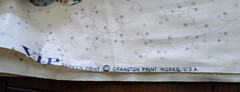 BTY Cranston VIP Cheater Quilt Fabric Dresden Plate 44″ Floral Pastel Pink Blue