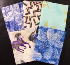 5 Fat Quarters – This & That Lot 2 – Quilting, Sewing – 100% Cotton 5178