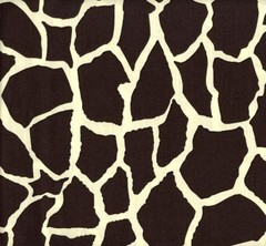 2 yds Giraffe ANIMAL SKIN 100% Cotton Fabric EXOTIC