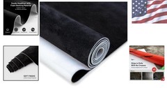 Black Faux Suede Auto Headliner Fabric 36″ x 60″ for Luxurious Interiors
