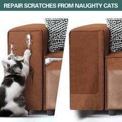 Azobur Couch Patch Repair Fabric,Microfiber 9.5″ x 11″-2 PCS, Dark Brown