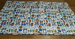 Hoffman International Needless & Pins Sewing Notions Quilting Cotton Fabric 1 YD