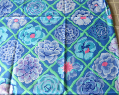KAFFE FASSETT CAMELLIA BLUE PWGP132 33” X WOF original issue