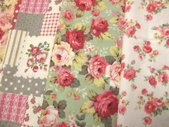 Victorian Garden Vintage Rose Antique Floral English Flowers Retro Cottage Roses