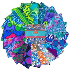 5″ Charm Pack – Kaffe Fassett August 2025 Cool FreeSpirit Fabric Precuts M520.60