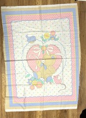 Baby Quilt Fabric Panel 35″ x 48″ Cotton New