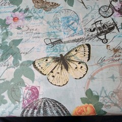 Historical France Fabric Sold By The Yard.