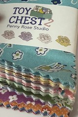 Toy Chest 2 by Penny Rose Studio 42 Charm Pack 5 Inch Squares,New