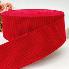 2 Inch Cotton Webbing,10Yds Red Heavy Duty Fabric Sewing Strap | Polyester Cotto