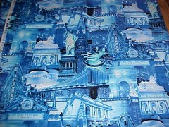 Fabric Cotton Timeless Treasures Fabrics of SoHo 2 Pieces Blue Sparkles 2yd+16″
