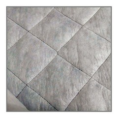 Black Quilted Polyester Batting Fabric – 58″/60″ Width – Sold By The Yard