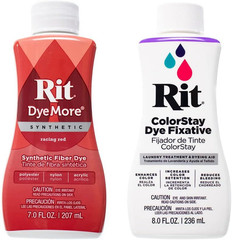 Synthetic Liquid Fiber Dye 7 oz Racing Red for Clothing Crafts and Decor
